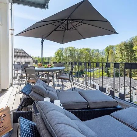 Ferienwohnung Schilfrohr Meerblick Pool Sauna Kamin Ruegen Strandnah 公寓 *