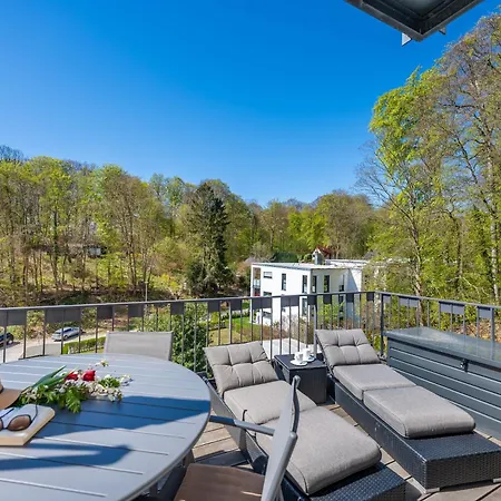 Schilfrohr Meerblick Kamin Sauna Apartamento