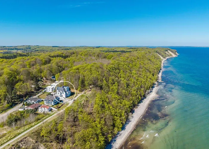 Schilfrohr Meerblick Kamin Sauna Apartman