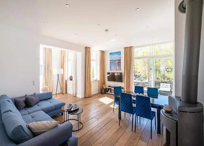 Ferienwohnung Schilfrohr Meerblick Pool Sauna Kamin Ruegen Strandnah Sellin (Rugen)