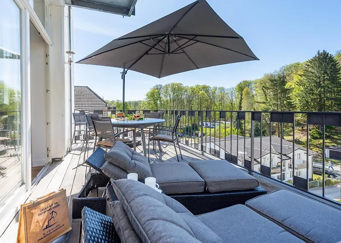 Schilfrohr Meerblick Kamin Sauna Apartman *